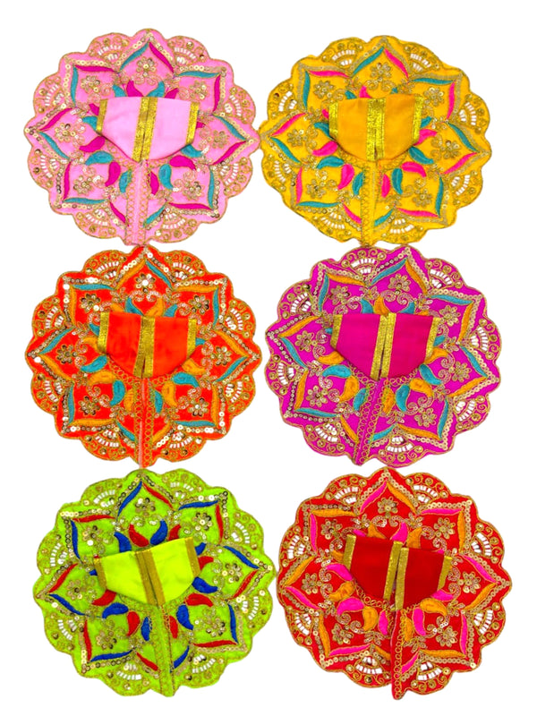 Laddu Gopal poshak/Dress | Bal Gopal Poshak Handmade Embroidered Dress with Stone & JariWork Size 0 to 6