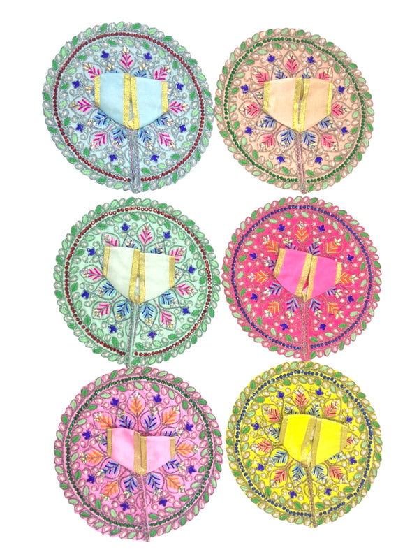 Laddu Gopal poshak/Dress | Bal Gopal Poshak Handmade Embroidered Dress with Stone & Pearl Work Size 0 to 6