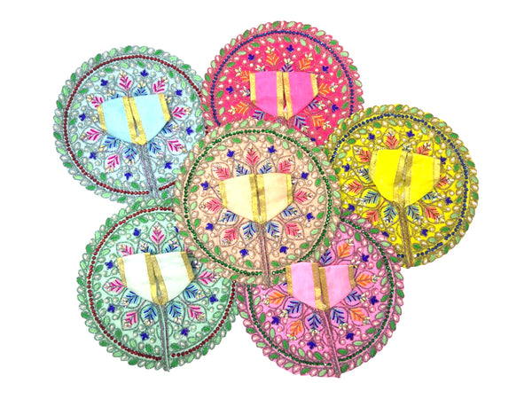 Laddu Gopal poshak/Dress | Bal Gopal Poshak Handmade Embroidered Dress with Stone & Pearl Work Size 0 to 6