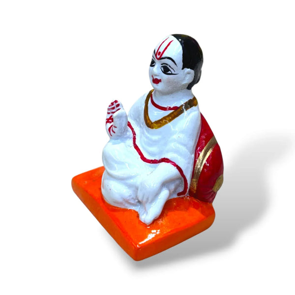 Mahaprabhuji small Idol | Marble Dust Pooja Murti for Mandir & Home Decor - Achleshwar