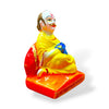 Shree Vitthalnathji gosai ji(Gusainji) Idol – Small Marble Dust Murti | Handcrafted Pushtimarg Idol for Puja & Gifting - Achleshwar