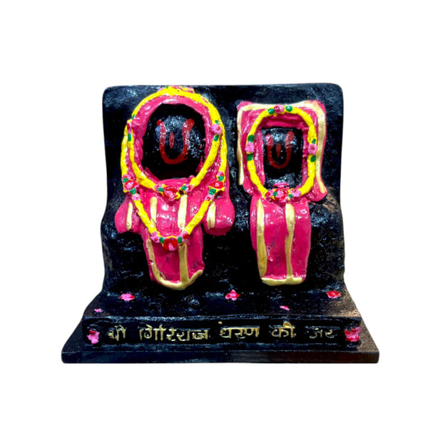 Achleshwar Giriraj Ji Mukharvind Swaroop Murti Idol | Goverdhan Swaroop | Marble Dust Statue for Pooja, Home Temple & Gifting (Any Color)