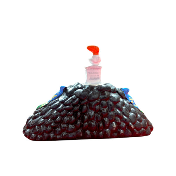 Achleshwar Govardhan Parvat Idol with Shree Giriraj Ji Mukharvind | Govardhan Pooja Decor | Marble Dust Sculpture