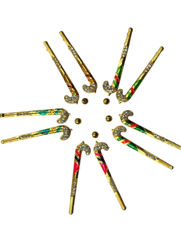 Mini HockeyToy for Laddu Gopal Toyfor Laddu Gopal Ji & Radha Krishna Ji | Miniature Decor for God Idols