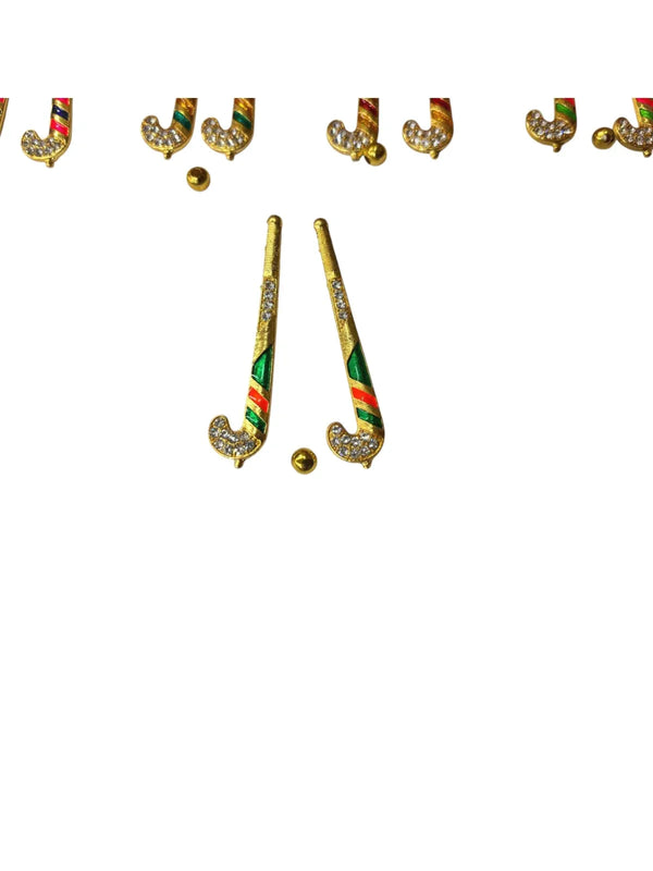 Mini Hockey Toy for Laddu Gopal Toy for Laddu Gopal Ji & Radha Krishna Ji | Miniature Decor for God Idols - Achleshwar