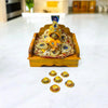 Laddu Gopal Small Cup Plate Toy for Laddu Gopal Ji & Radha Krishna Ji | Miniature Decor for God Idols - Achleshwar