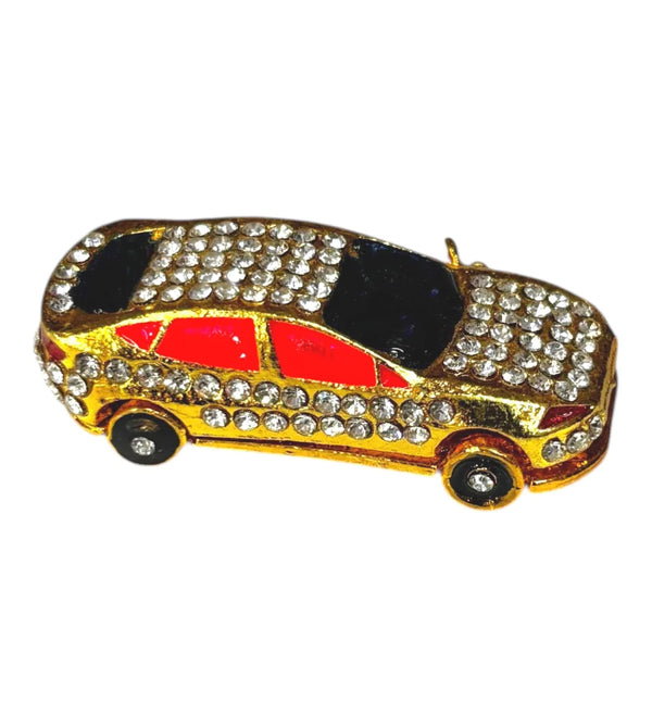 Laddu Gopal Car Toy – Small Decorative Kanha Ji Toy for Laddu Gopal Ji & Radha Krishna Ji | Miniature Decor for God Idols - Achleshwar
