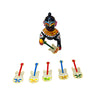 Mini Metal Guitar Toy for Laddu Gopal Toy for Laddu Gopal Ji & Radha Krishna Ji | Miniature Decor for God Idols - Achleshwar