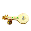 Small Metal Veena for Laddu Gopal Ji & Radha Krishna Ji | Miniature Decor for God Idols (Copy) - Achleshwar