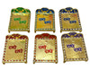 Small Metal Bed for Laddu Gopal | Traditional Toy Bed for Kanha Ji & Radha Krishna Ji | Miniature Decor for God Idols - Achleshwar