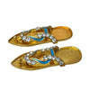 Laddu Gopal Small Chappal Toy for Krishna Ji | Miniature Slippers for Kanha Idol | Janmashtami & Mandir Decoration Accessory | Khilona for Bal Gopal Ji - Achleshwar