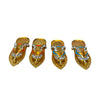 Laddu Gopal Small Chappal Toy for Krishna Ji | Miniature Slippers for Kanha Idol | Janmashtami & Mandir Decoration Accessory | Khilona for Bal Gopal Ji - Achleshwar