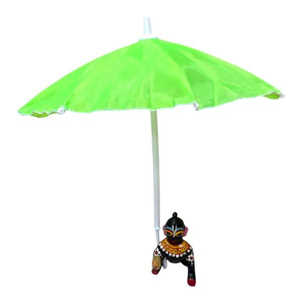 Small Umbrella for Laddu Gopal Ji | Decorative Kanha Ji Chhata Toy for Janmashtami, Radhaashtami & Pooja Room Mandir Decor - Achleshwar