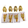 Laddu Gopal Jewellery Set – Mukut, Haar & Earrings Combo | Traditional Jewelry for Kanha Ji 0 no Size
