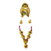 Laddu Gopal Jewellery Set – Mukut, Haar & Earrings Combo | Traditional Jewelry for Kanha Ji 0 no Size
