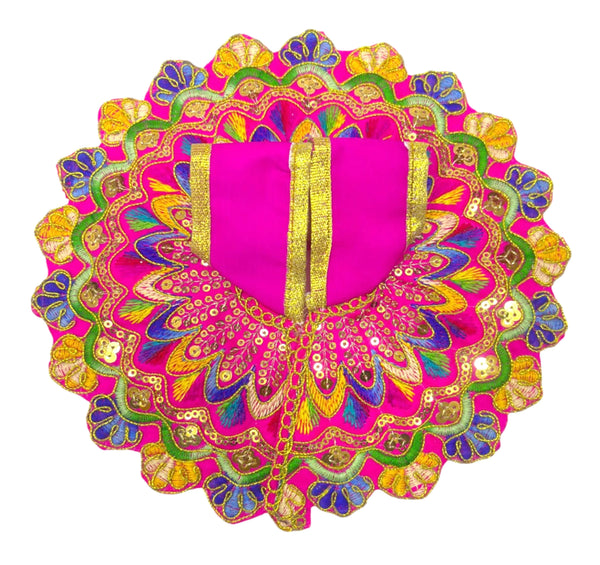 Laddu Gopal poshak/Dress | Bal Gopal Poshak Handmade Embroidered Dresswith jari Size 0 to 6 - Achleshwar