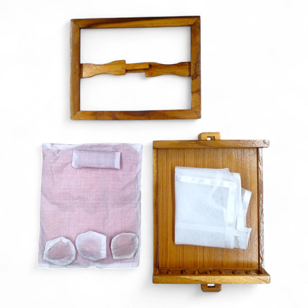 Sagwaan Wooden Bed for Laddu Gopal (NetBed) for 0 & 1 No Laddu Gopal