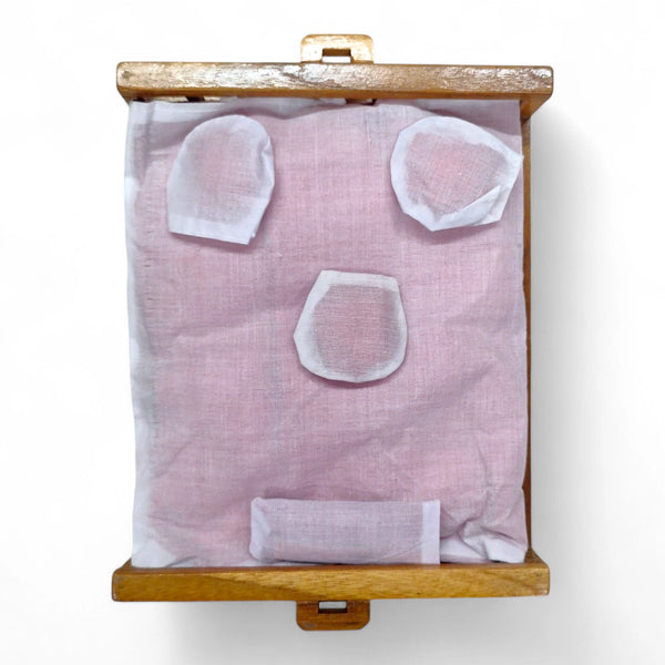 Sagwaan Wooden Bed for Laddu Gopal (NetBed) for 0 & 1 No Laddu Gopal