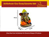Cow Dung Ganesha Idol – Eco-Friendly Gobar Ganpati for Home, Office, Car, Shop & Factory | 100% Biodegradable Murti (Dissolves in Water in 6 Hours) 19 x 15 x 10 cm - Achleshwar