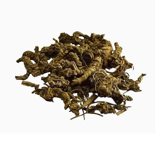 Chad Chabila dried leaves, dark olive and brown, loose pile
