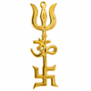 Om Trishul Trishakti Yantra for Protection, Power & Spiritual Energy