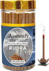 Rudra Dhoop Sticks Box|Bamboless||100gm Jar Packaging | Less Smoke| - Achleshwar