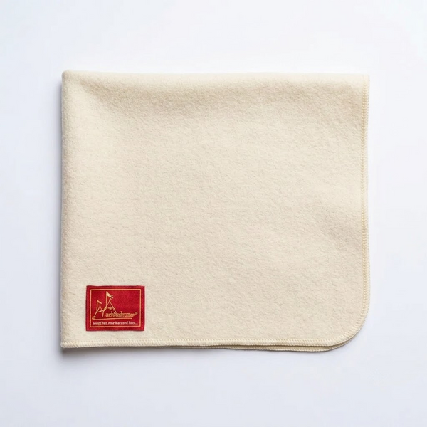 White Woolen Pooja Aasan