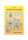 Gitapress Secret of Karma Yoga book cover with illustrated meditation scene
