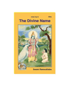 Religious book cover, The Divine Name, with deity and child illustration