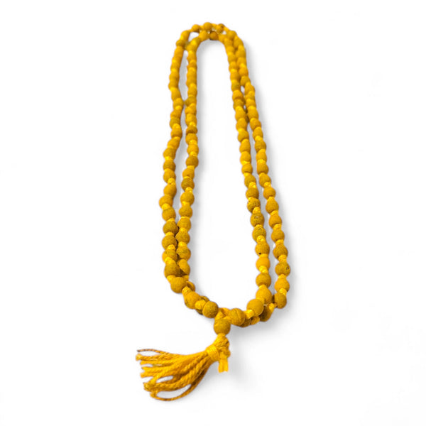 original pure haldi mala 108+1 beads mala