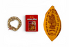 11 Bhagavad Gita Pocket Books, Tulsi Mala & Gaumukhi Japa Bag for Nirjala Ekadashi Daan | Complete Gita & Naam Japa Seva Kit