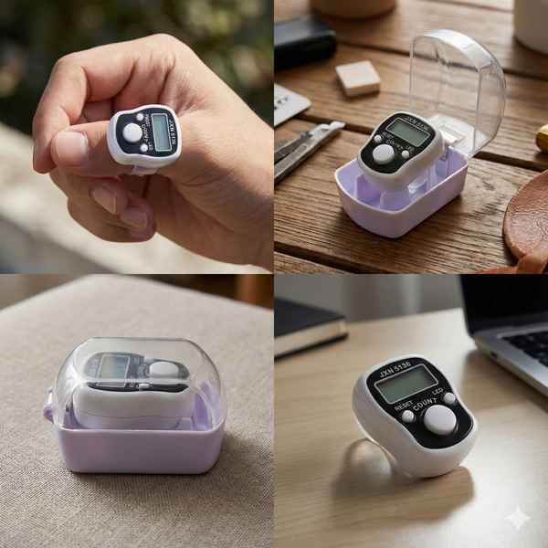 Digital Jaap Mala with LED Light