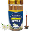 Kewda Phool Dhoop Sticks Box|Bamboless||100gm Jar Packaging Less Smoke| - Achleshwar
