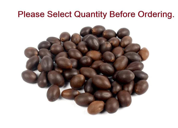 Kamal Gatta beads, dark brown rounded beads pile with gloss