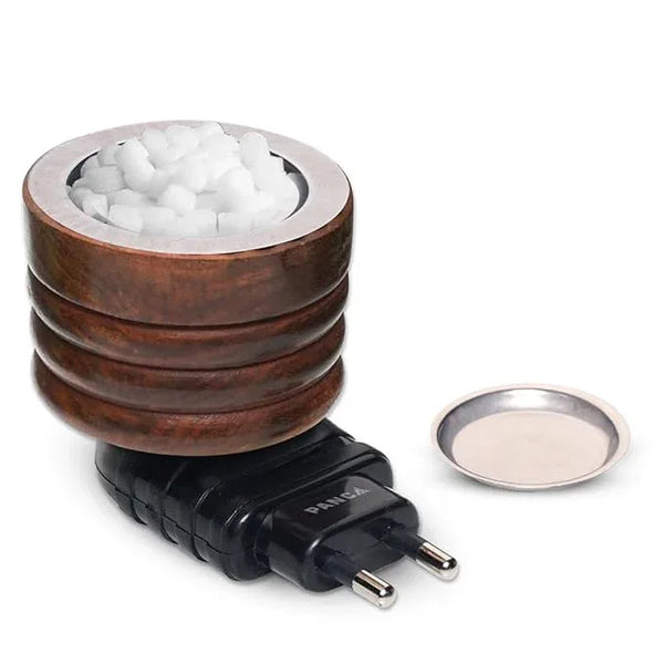 Wooden Kapoor Dani Night Camphor Diffuser Dhoop Dani - Achleshwar