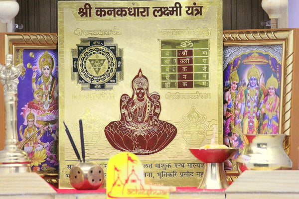 Shri Kanakdhara Yantra(6x6)