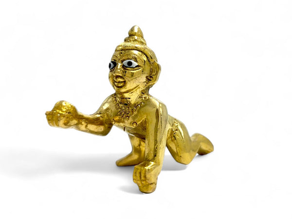 Achleshwar Brass Laddu Gopal Murti