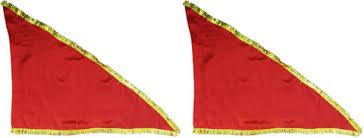 Red Flag/Jhanda For Puja Aarti - (पूजा का लाल झंडा) Lal Jhanda - Achleshwar