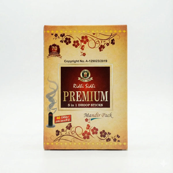 Premium 5 in 1 Dhoop Sticks with Long Lasting Fragrance - Achleshwar