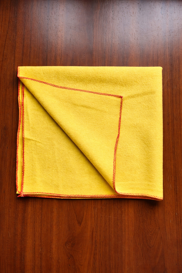 meditation mat yellow