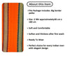 Pure Cotton Best Quality Gamcha/Patka Orange - Achleshwar