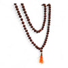 Lab Certified 5 Mukhi Rudraksha Mala 108+1 Beads for Japa & Meditation | 4mm–8mm | Authentic Natural Rudraksha with Certificate | Achleshwar