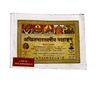 2025 Panchang calendar book with illustrated front cover and gold title text
