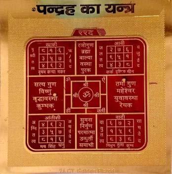 Shri Pandrah ka Yantra - Achleshwar