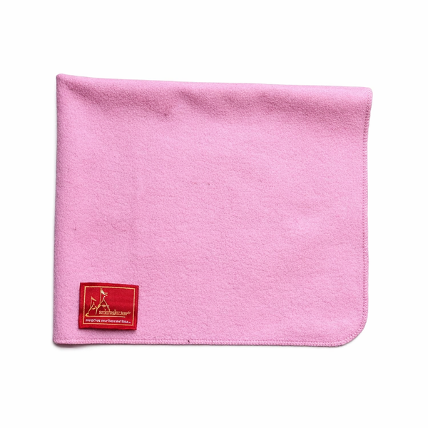 pink woolen pooja aasan