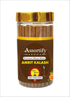 Amrat Kalash Dhoop Sticks Box|Bamboless||100gm Jar Packaging | Less Smoke|