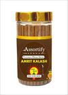 Amrat Kalash Dhoop Sticks Box|Bamboless||100gm Jar Packaging | Less Smoke| - Achleshwar