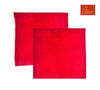 Red Woolen Pooja Aasan 2-pcs - Achleshwar