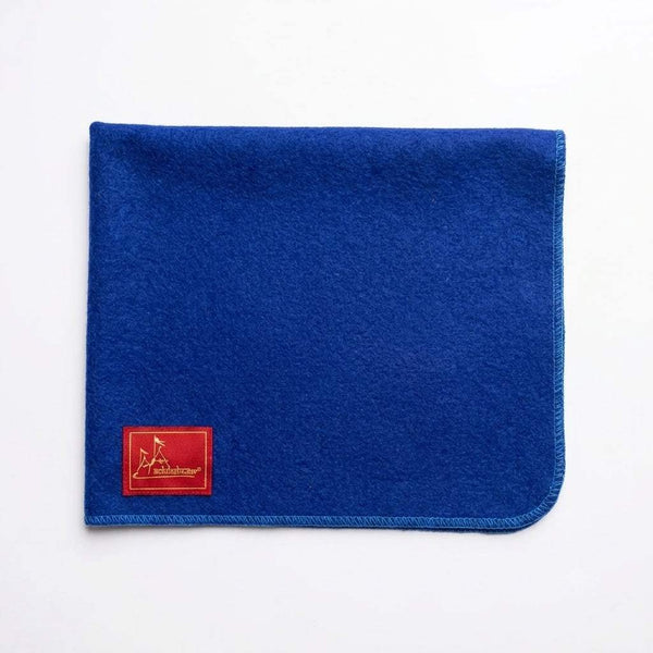 Navy Blue Woolen Pooja Aasan