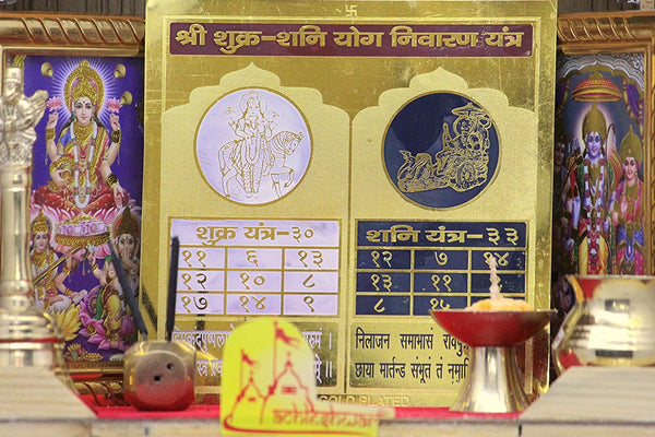 Shukra Shani Yantra
